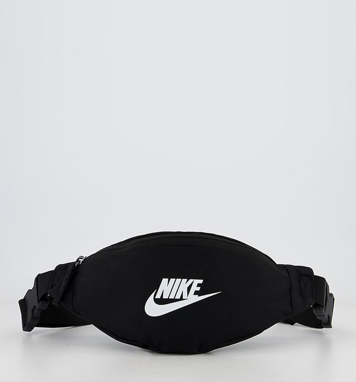 Nike Heritage Waistpack Black White F
