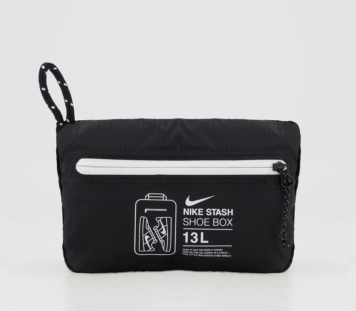 Nike Stash Shoe Bag Nike Stash Shoe Bag Black White