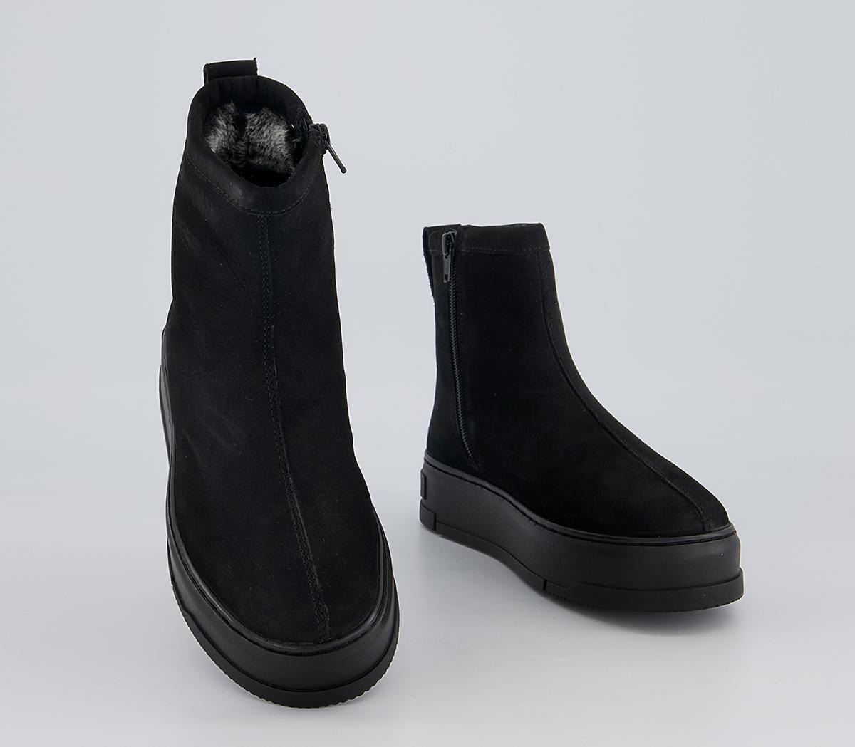 Vagabond Shoemakers Judy Slip On Boots Vagabond Shoemakers Judy Slip On Boots Black Suede