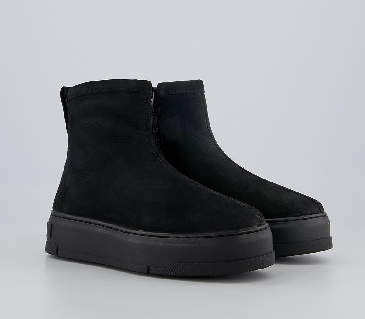 Vagabond Shoemakers Judy Slip On Boots Vagabond Shoemakers Judy Slip On Boots Black Suede