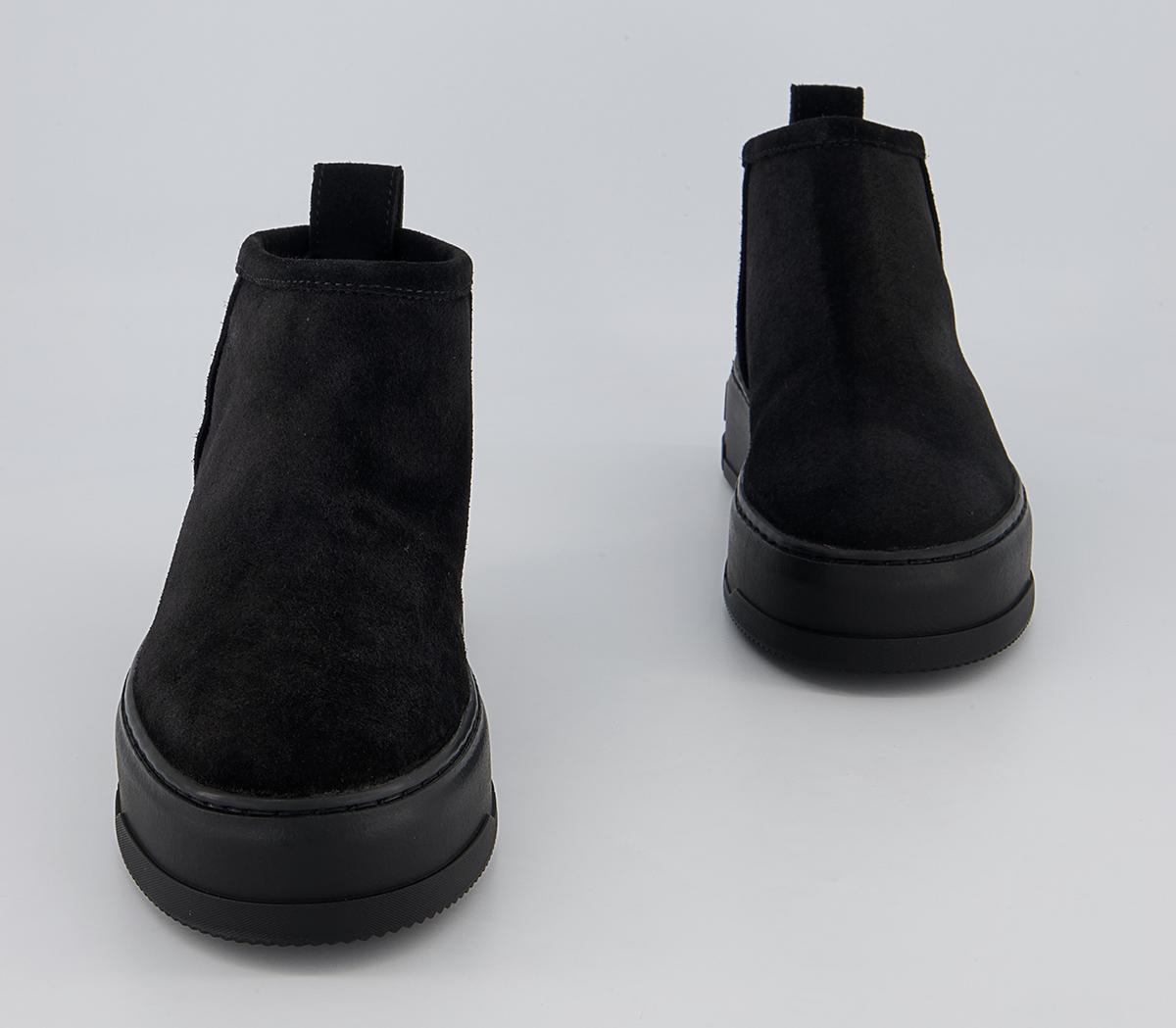 Vagabond Shoemakers Judy Low Slip On Boots Vagabond Shoemakers Judy Low Slip On Boots Black Suede