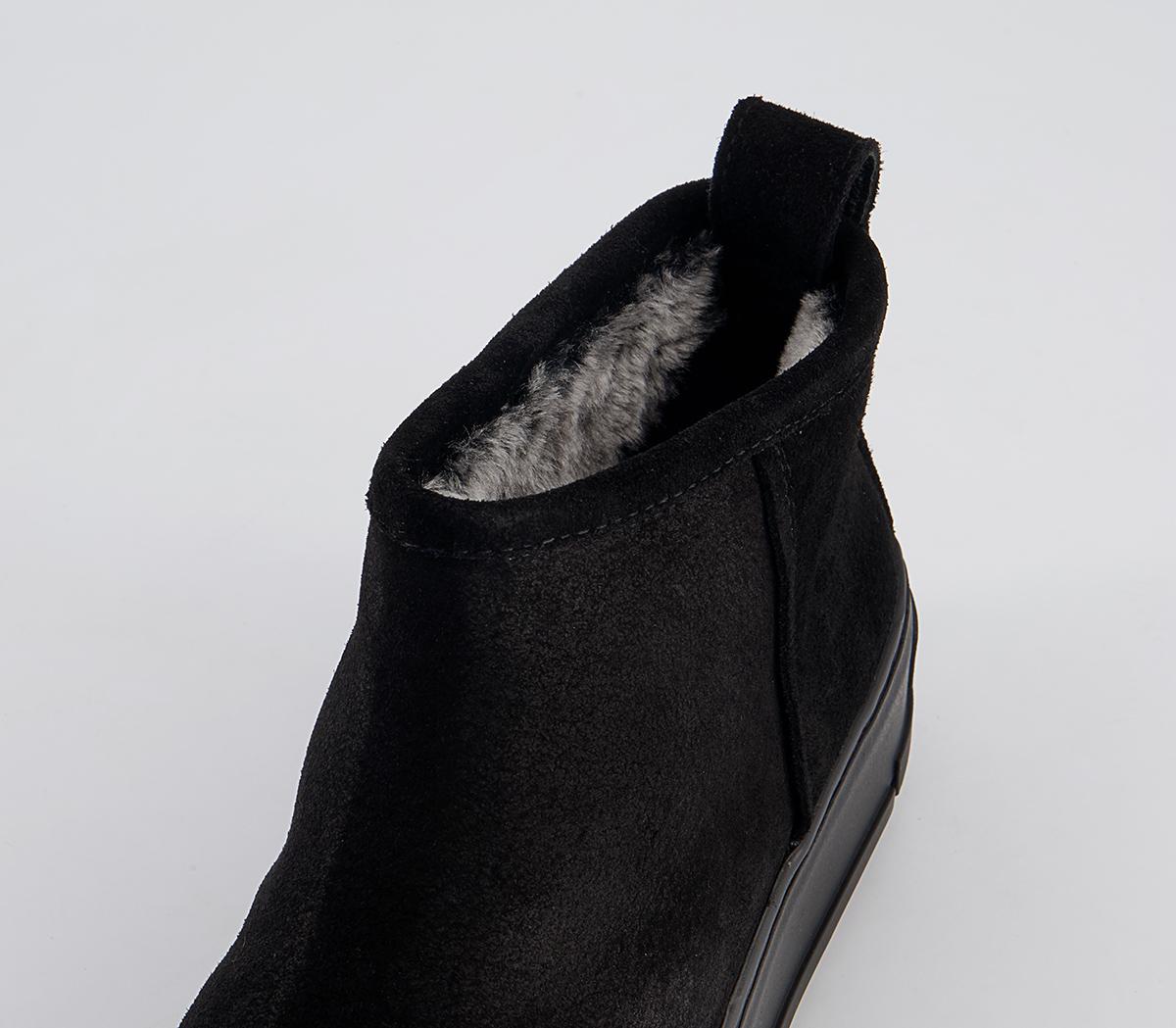 Vagabond Shoemakers Judy Low Slip On Boots Vagabond Shoemakers Judy Low Slip On Boots Black Suede