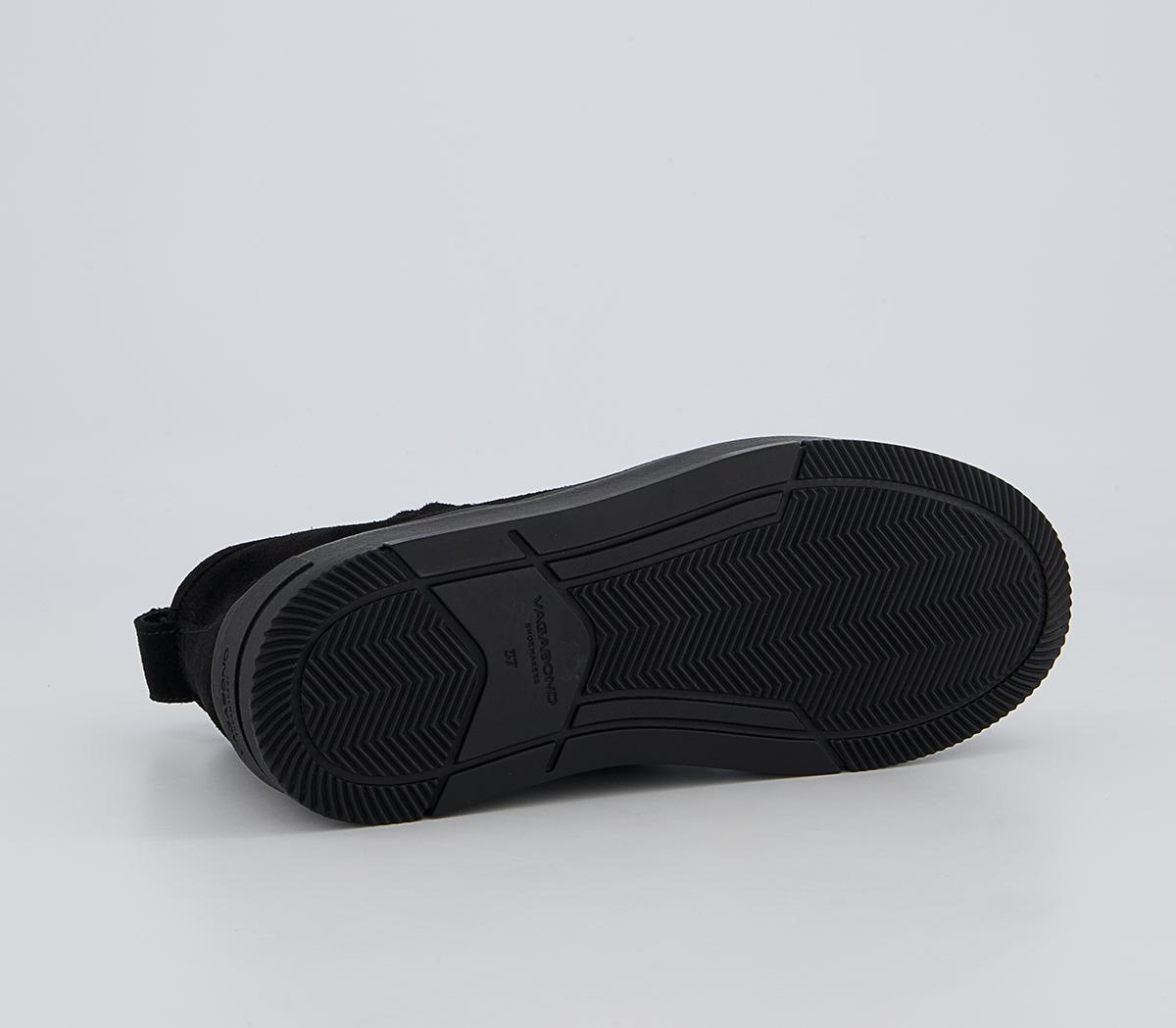 Vagabond Shoemakers Judy Low Slip On Boots Vagabond Shoemakers Judy Low Slip On Boots Black Suede