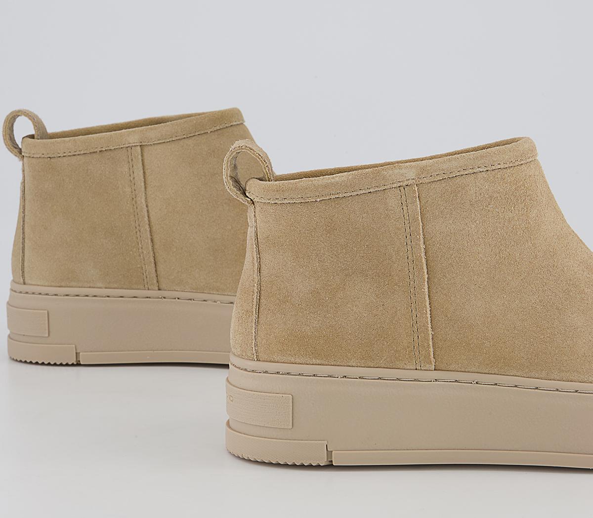 Vagabond Shoemakers Judy Low Slip On Boots Vagabond Shoemakers Judy Low Slip On Boots Beige Suede