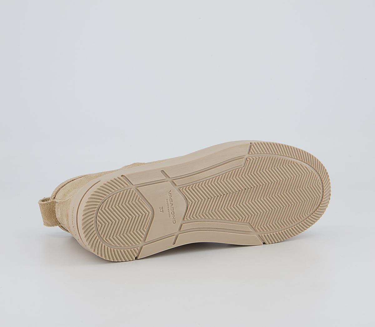 Vagabond Shoemakers Judy Low Slip On Boots Vagabond Shoemakers Judy Low Slip On Boots Beige Suede