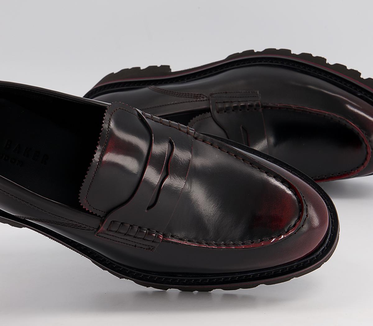 Ted Baker Porl Loafers Ted Baker Porl Loafers Dark Red