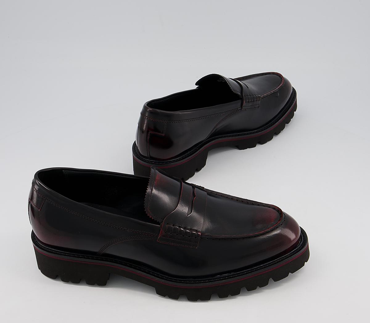 Ted Baker Porl Loafers Ted Baker Porl Loafers Dark Red