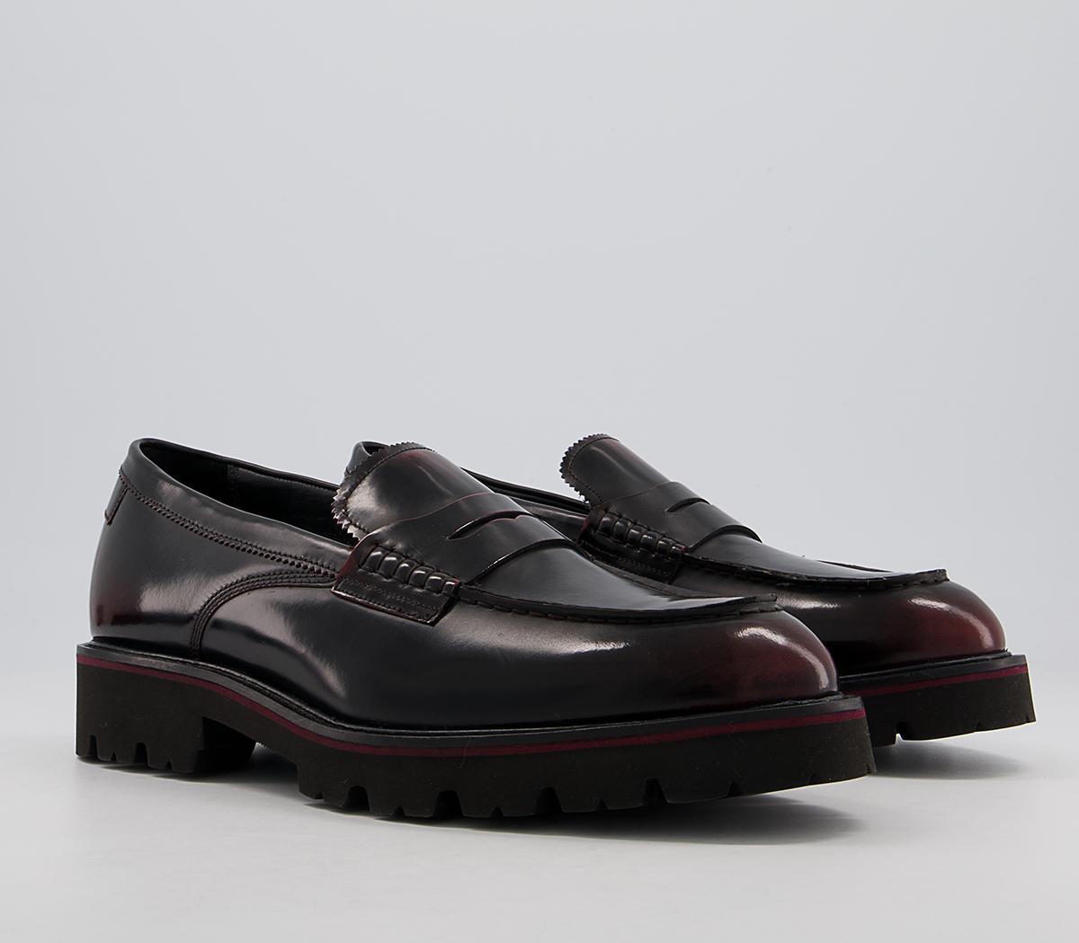 Ted Baker Porl Loafers Ted Baker Porl Loafers Dark Red