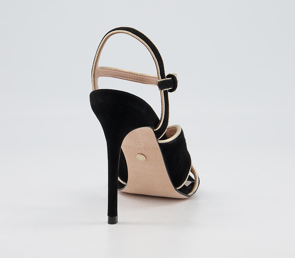 Office Homeland Cross Vamp Stiletto High Heels Office Homeland Cross Vamp Stiletto High Heels Black Nubuck