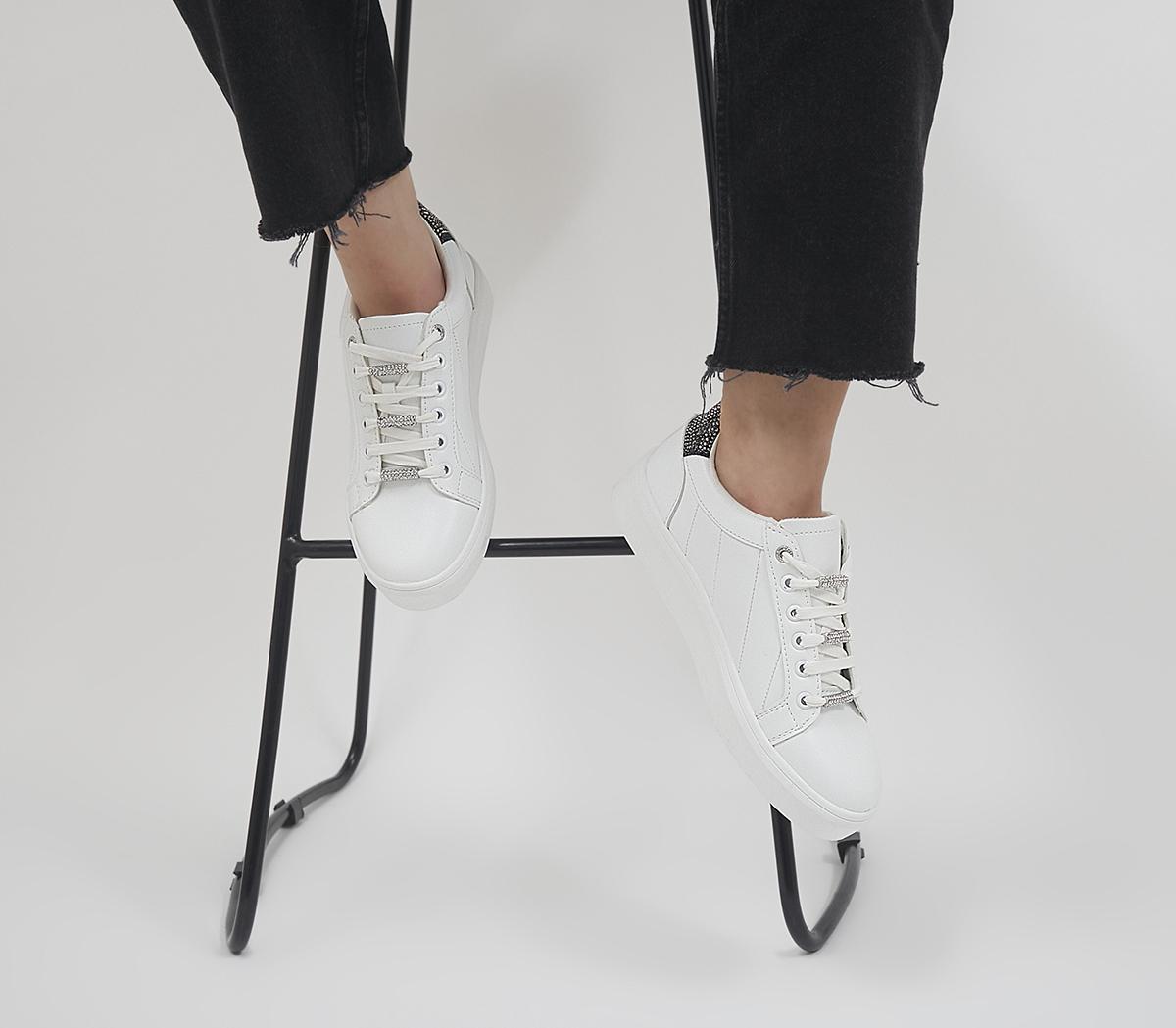 Field Lace Up Embellished Trainers