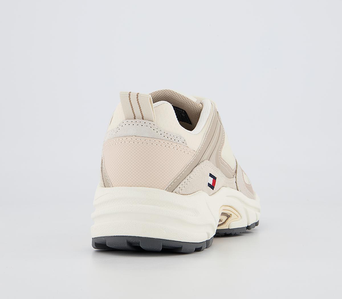 Tommy Hilfiger Archive Varisty Runner Trainers Tommy Hilfiger Archive Varisty Runner Trainers Stony Beige
