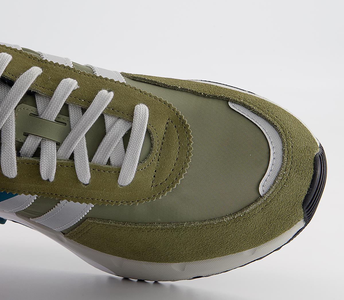 adidas Retropy F2 Trainers adidas Retropy F2 Trainers Orbit Green Silver Oliver