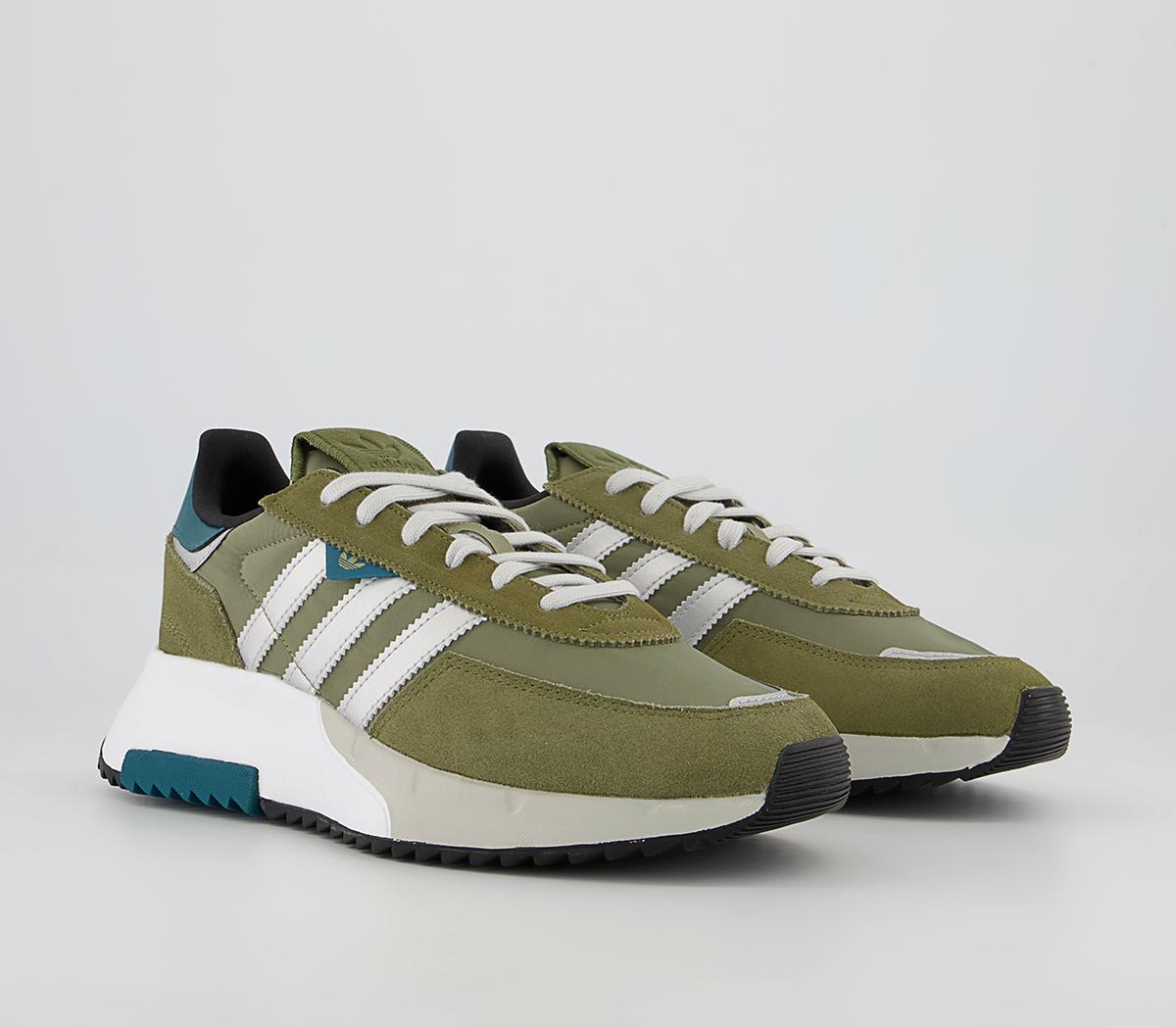 adidas Retropy F2 Trainers adidas Retropy F2 Trainers Orbit Green Silver Oliver