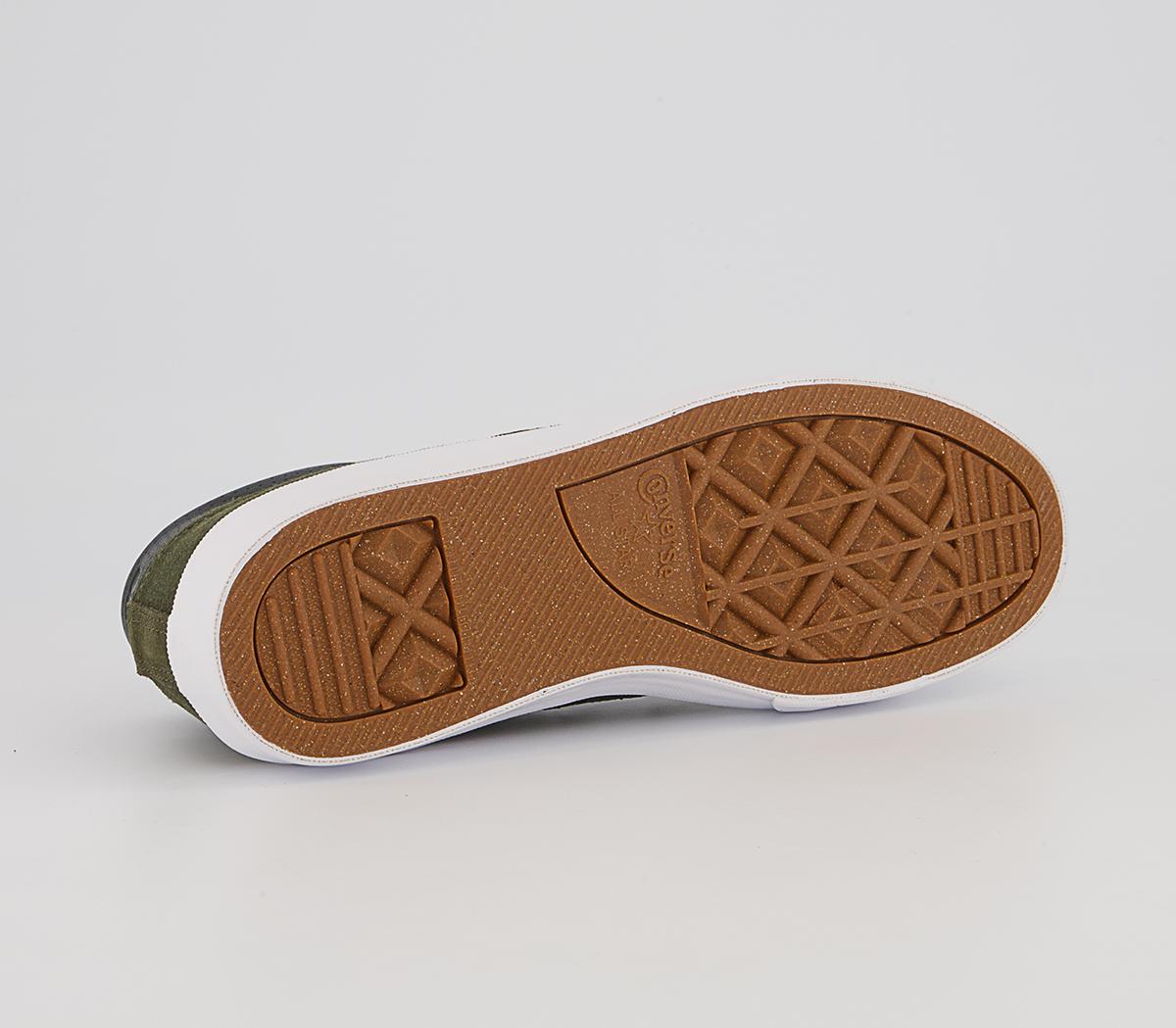 Converse Louie Lopez Pro Trainers Converse Louie Lopez Pro Trainers Classic Suede Cargo Khaki Black