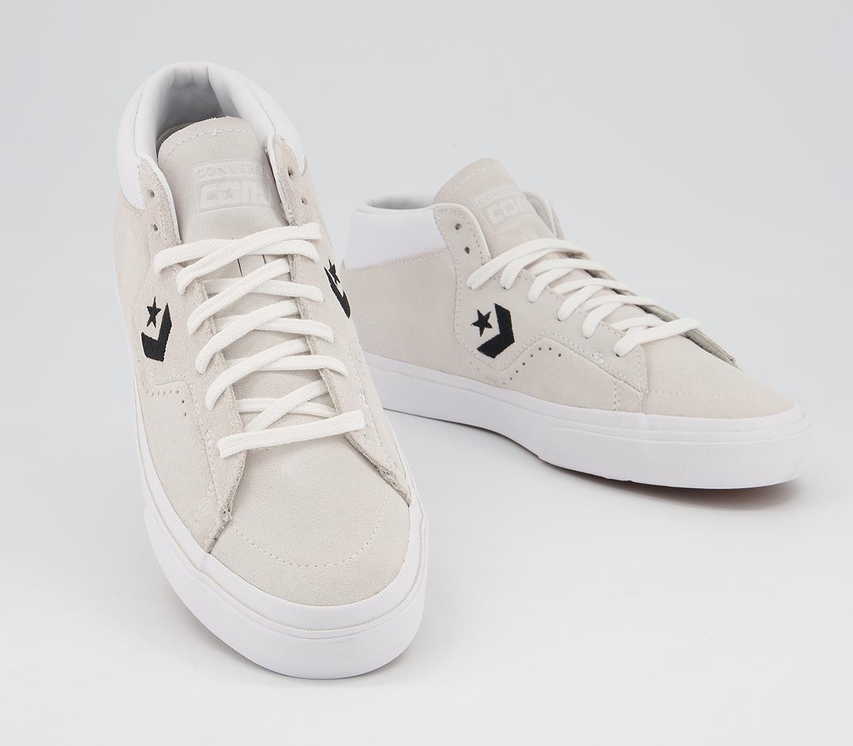 Converse Louie Lopez Pro Mid Trainers Converse Louie Lopez Pro Mid Trainers White Black White
