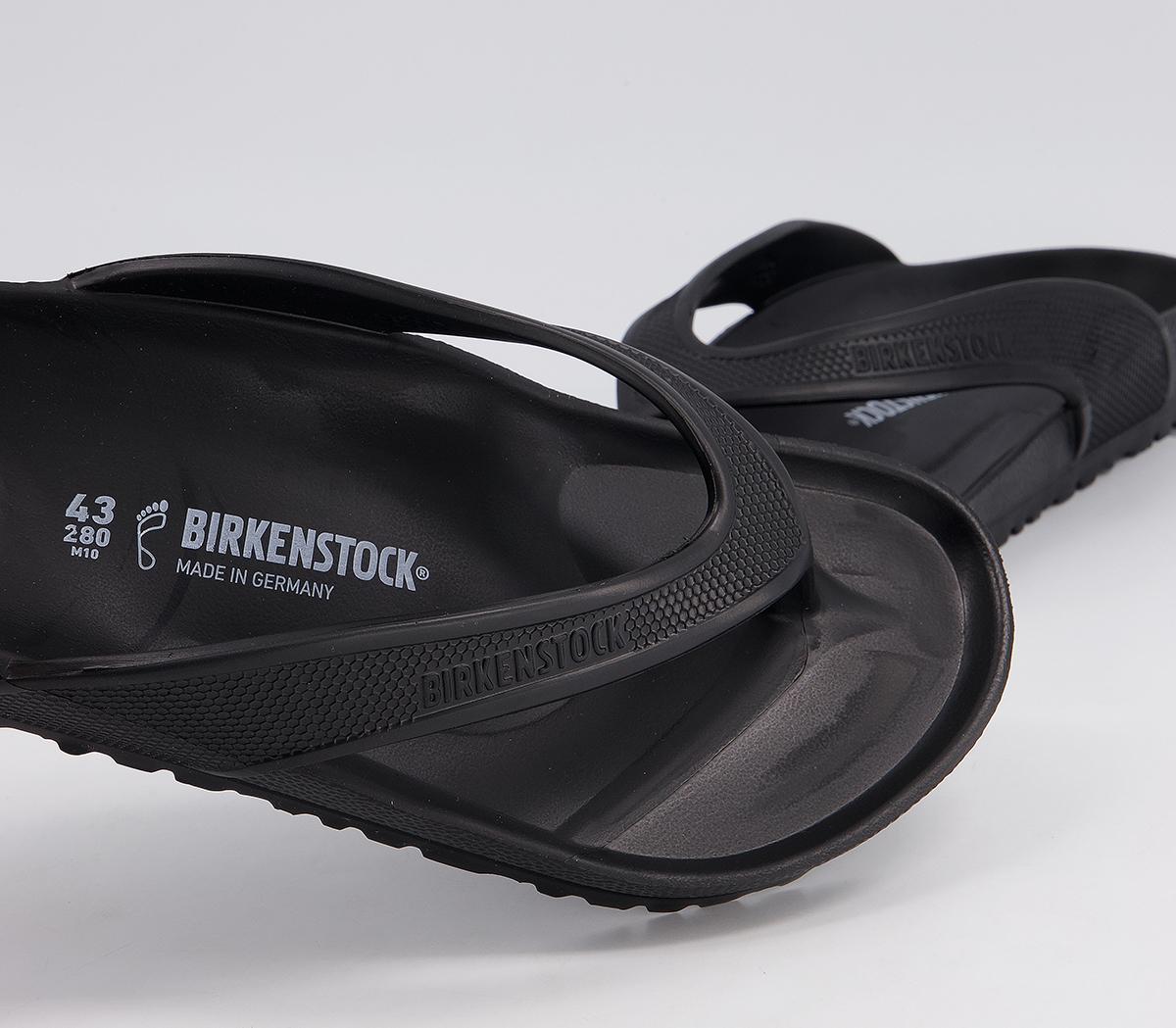 BIRKENSTOCK Honolulu Toe Thong Sandals M BIRKENSTOCK Honolulu Toe Thong Sandals M Black