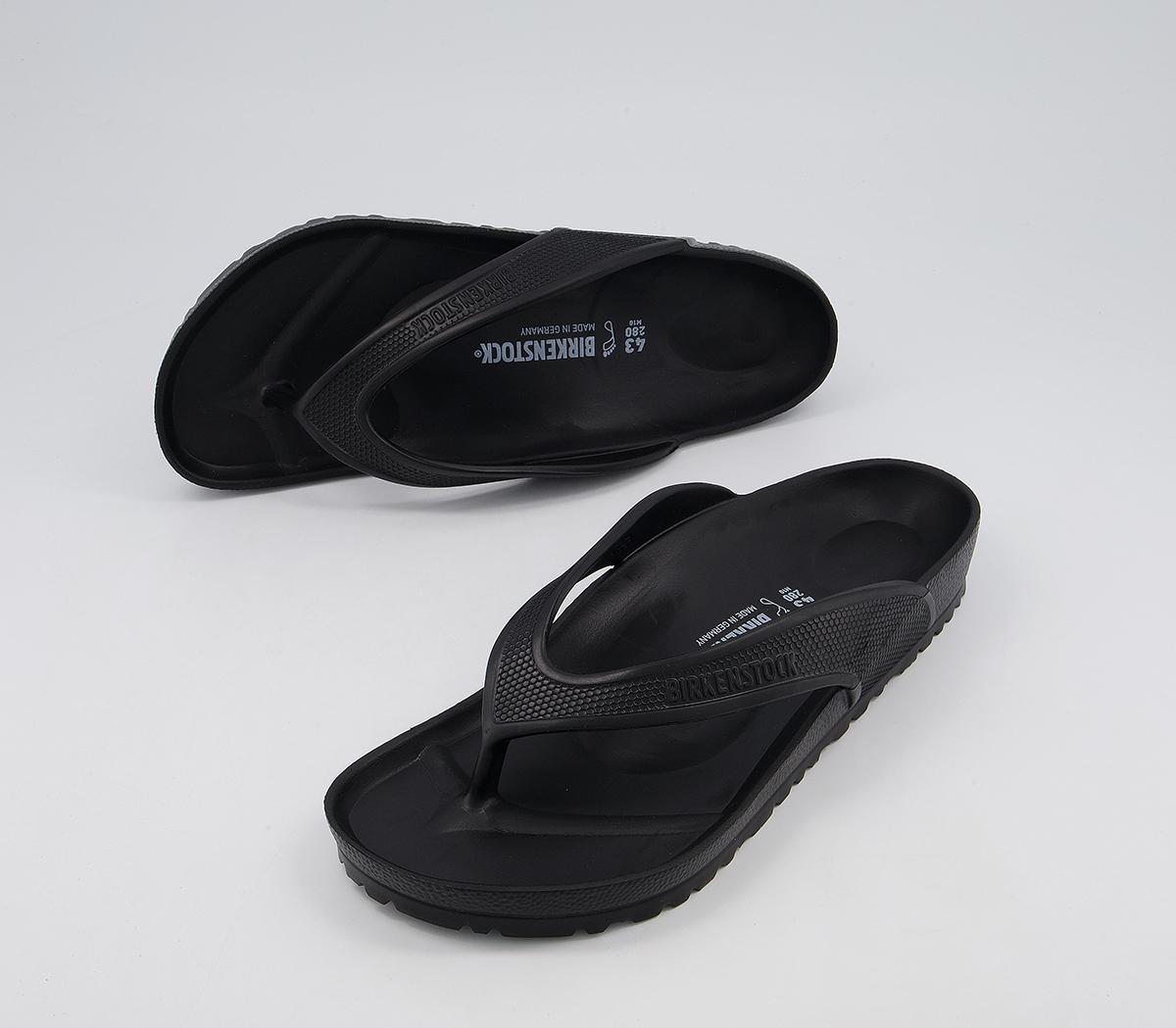 BIRKENSTOCK Honolulu Toe Thong Sandals M BIRKENSTOCK Honolulu Toe Thong Sandals M Black