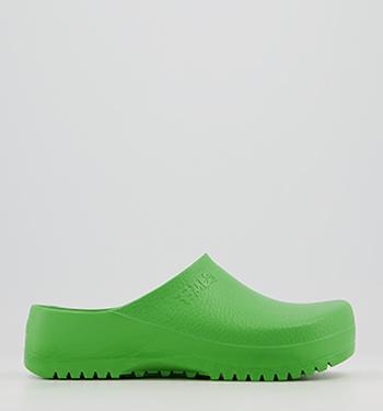 lime green birkenstock sandals