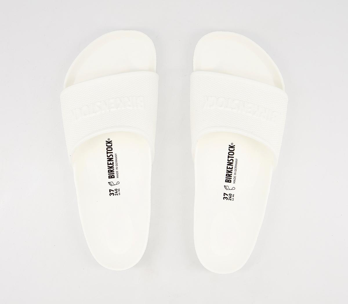 BIRKENSTOCK Barbados Slides BIRKENSTOCK Barbados Slides White