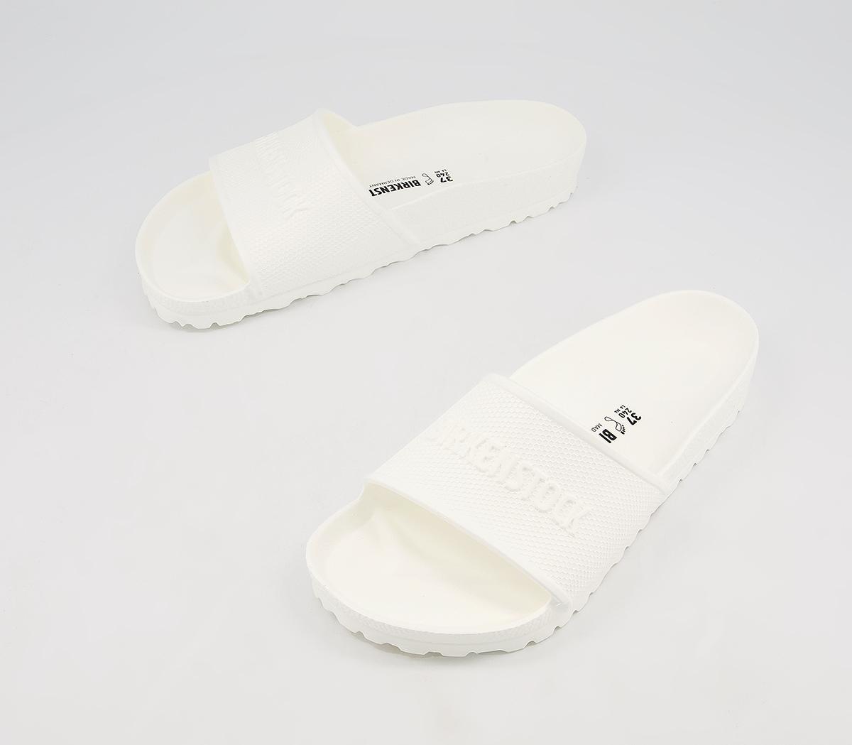 BIRKENSTOCK Barbados Slides BIRKENSTOCK Barbados Slides White