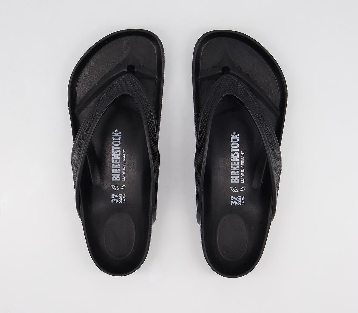 BIRKENSTOCK Honolulu Toe Thong Sandals BIRKENSTOCK Honolulu Toe Thong Sandals Black