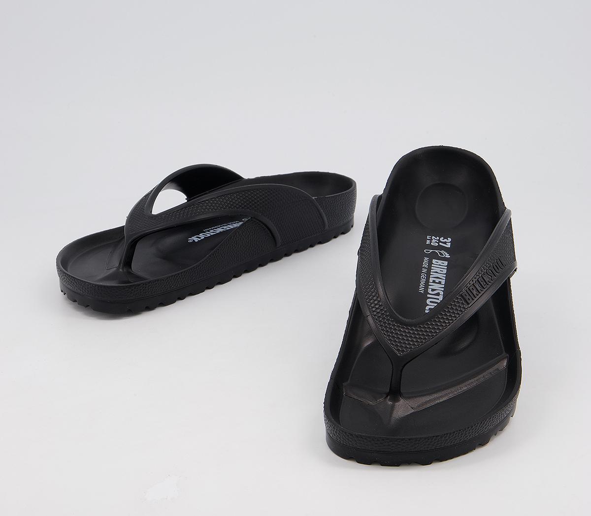 BIRKENSTOCK Honolulu Toe Thong Sandals BIRKENSTOCK Honolulu Toe Thong Sandals Black