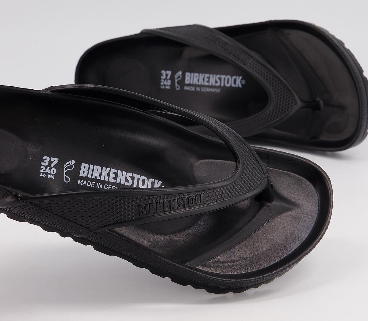 BIRKENSTOCK Honolulu Toe Thong Sandals BIRKENSTOCK Honolulu Toe Thong Sandals Black