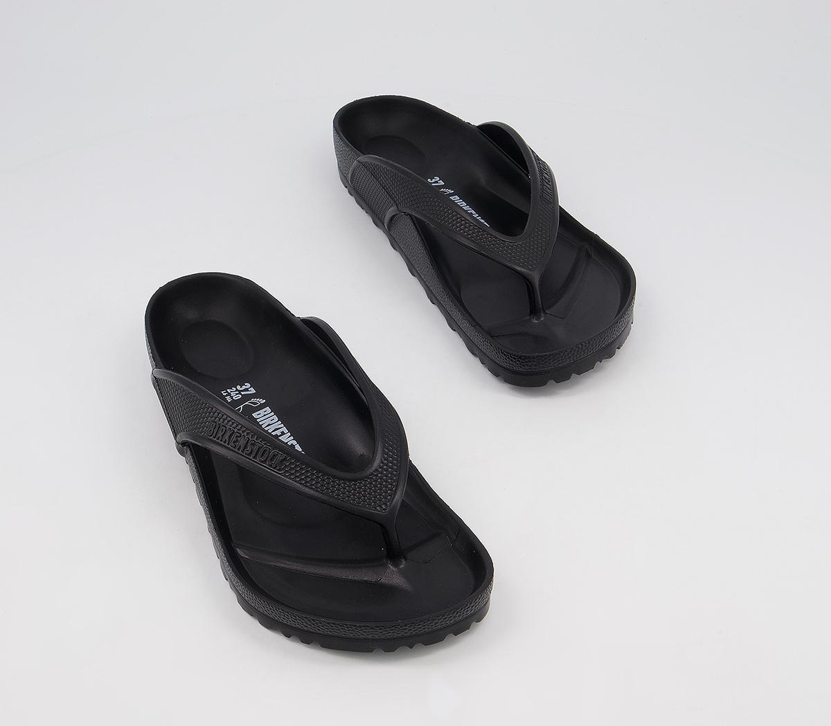 BIRKENSTOCK Honolulu Toe Thong Sandals BIRKENSTOCK Honolulu Toe Thong Sandals Black
