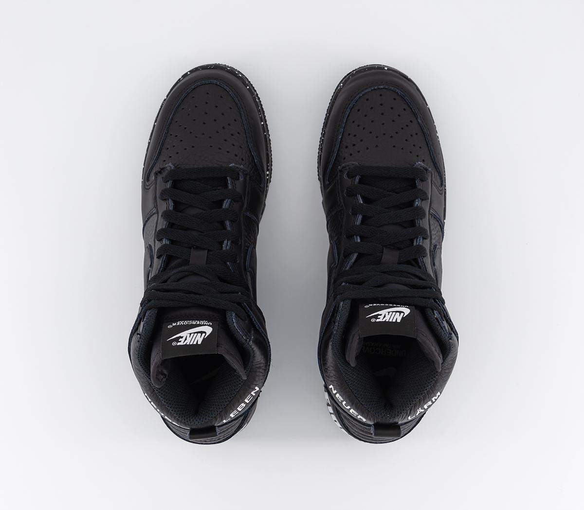 Nike Dunk Hi 1985 Trainers Nike Dunk Hi 1985 Trainers U Black Black White