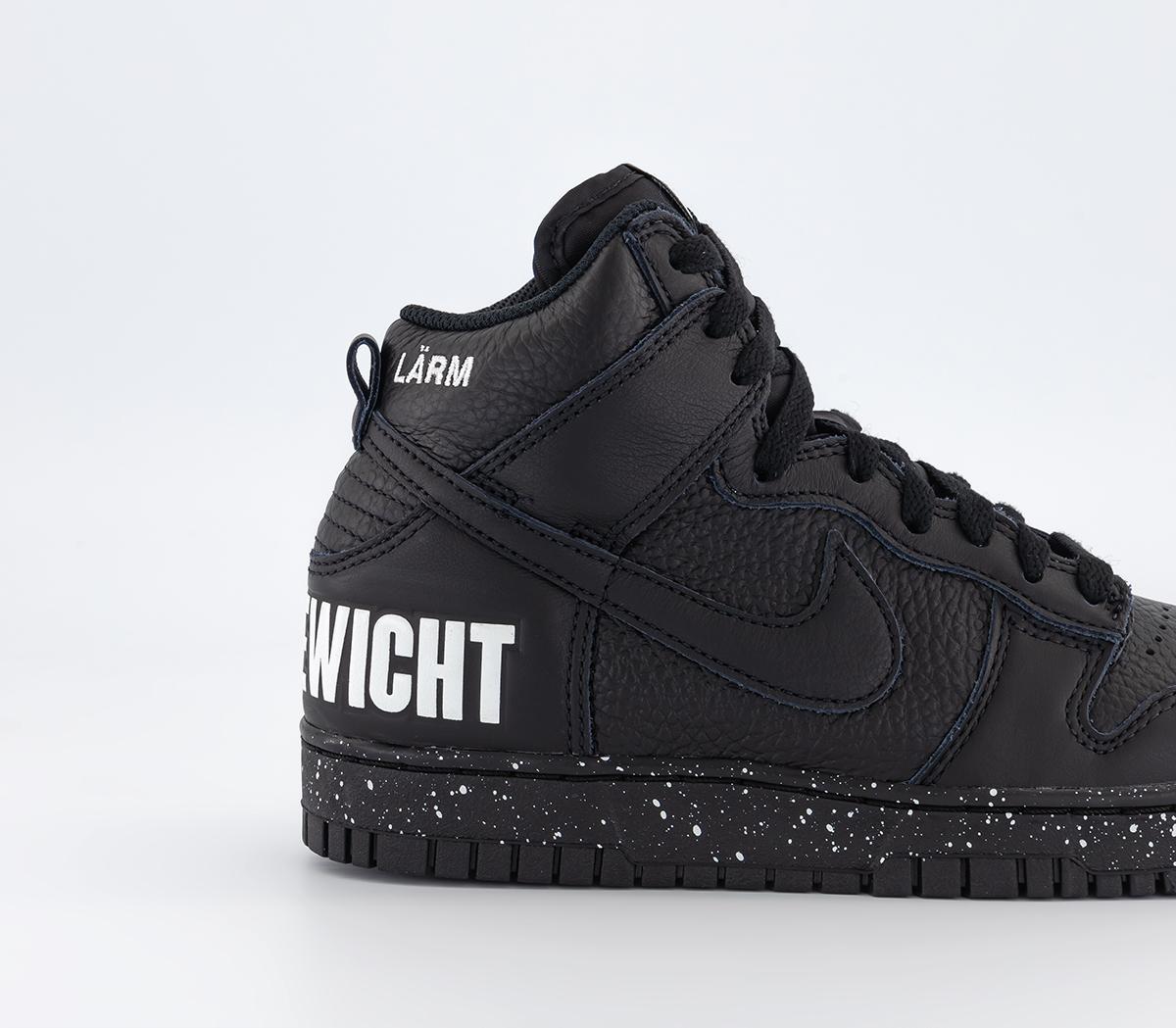 Nike Dunk Hi 1985 Trainers Nike Dunk Hi 1985 Trainers U Black Black White