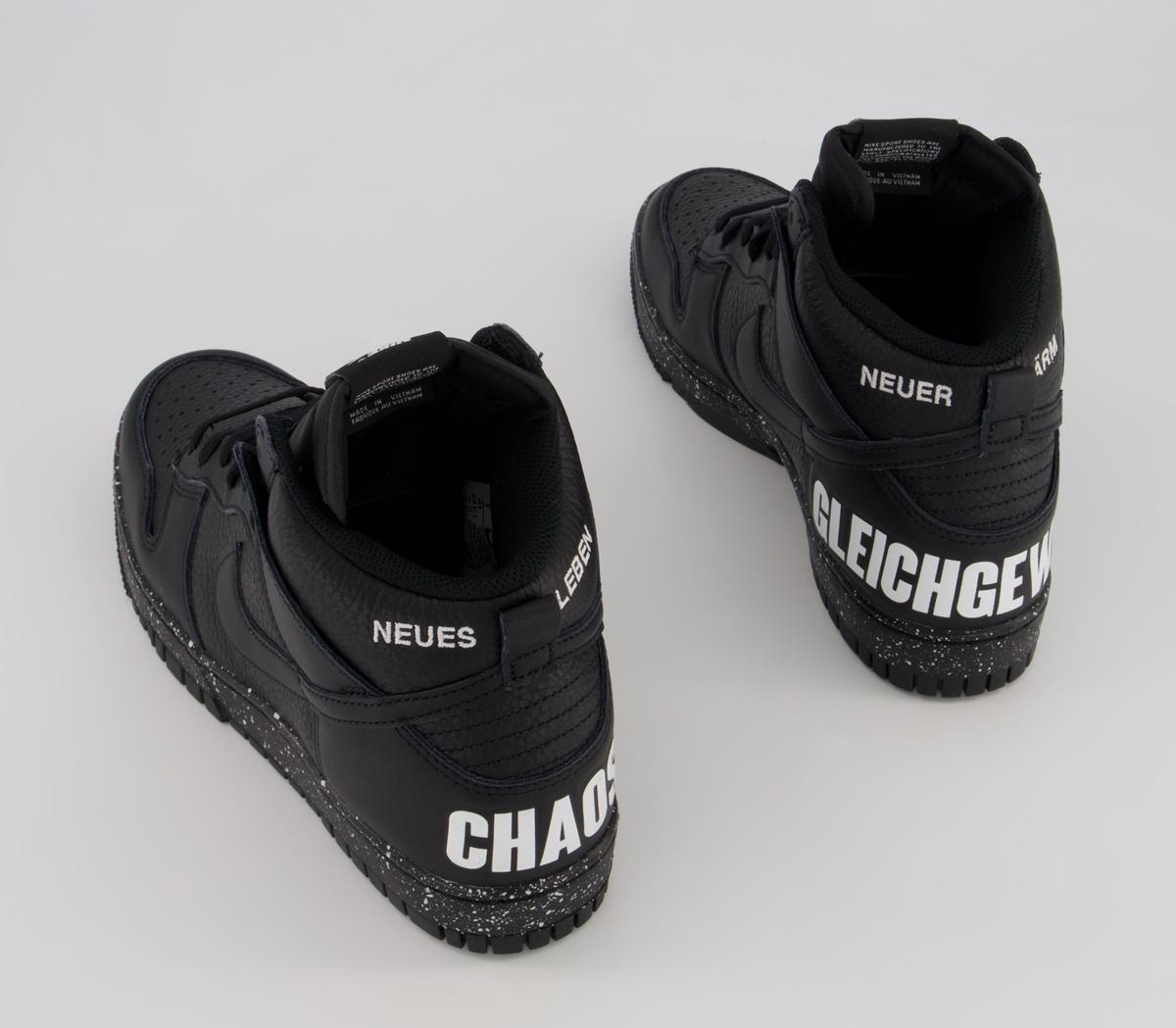 Nike Dunk Hi 1985 Trainers Nike Dunk Hi 1985 Trainers U Black Black White