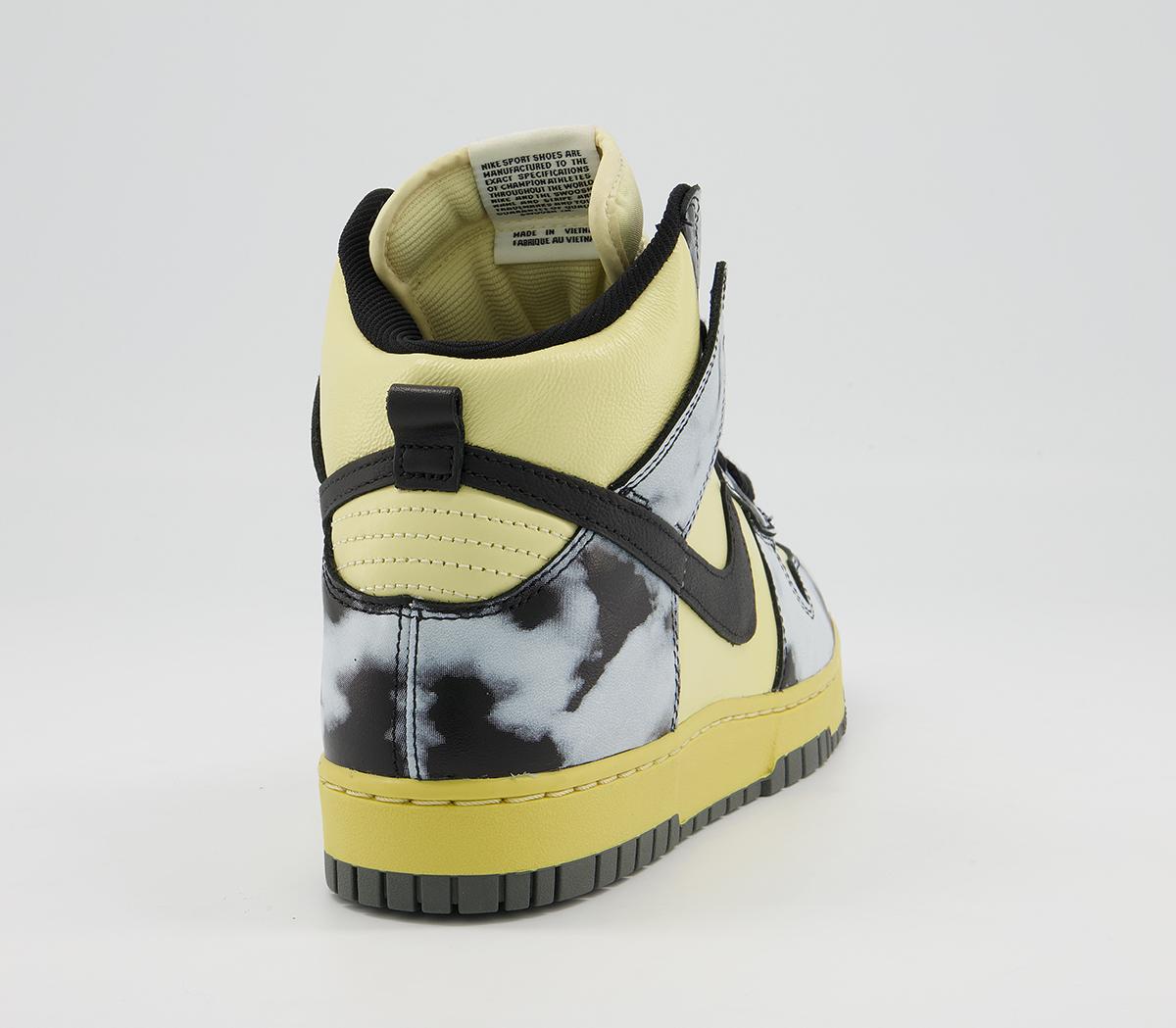 NikeDunk Hi 1985 TrainersLemon Drop Black Saturn Gold