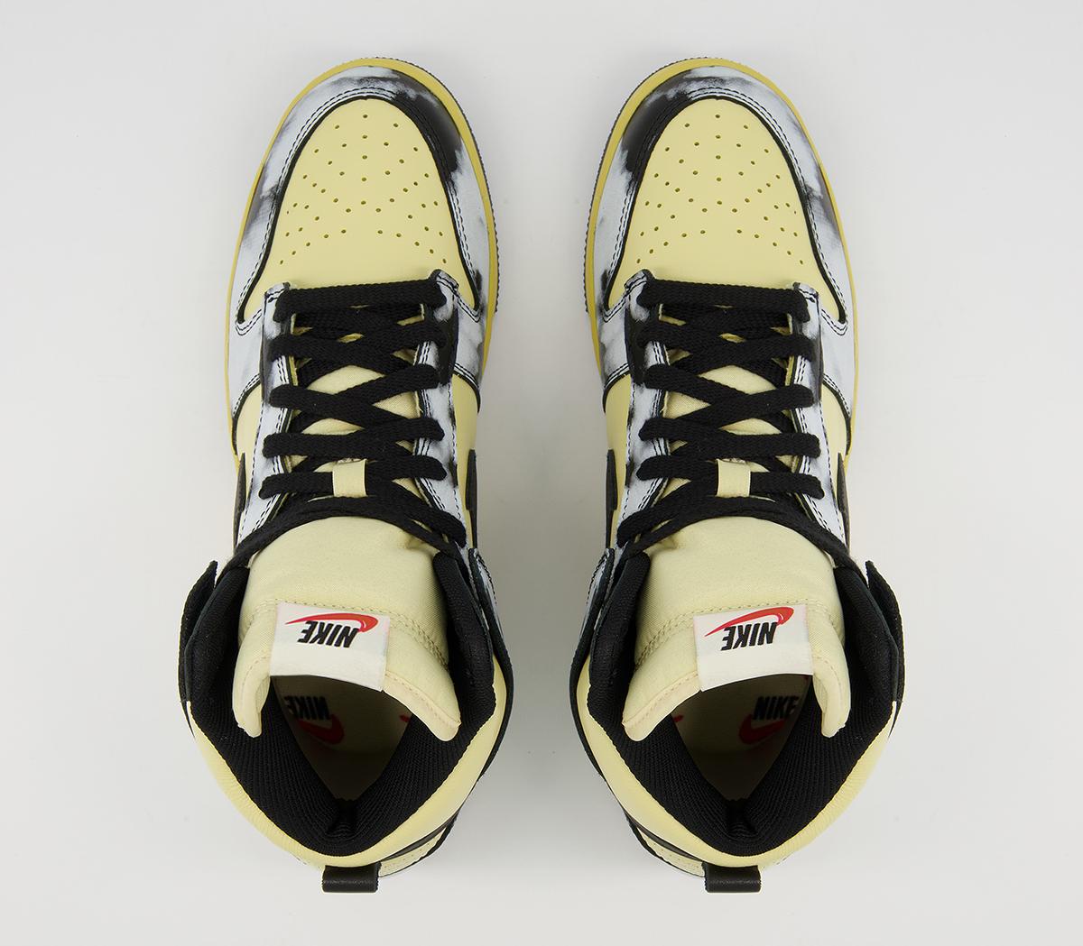 NikeDunk Hi 1985 TrainersLemon Drop Black Saturn Gold