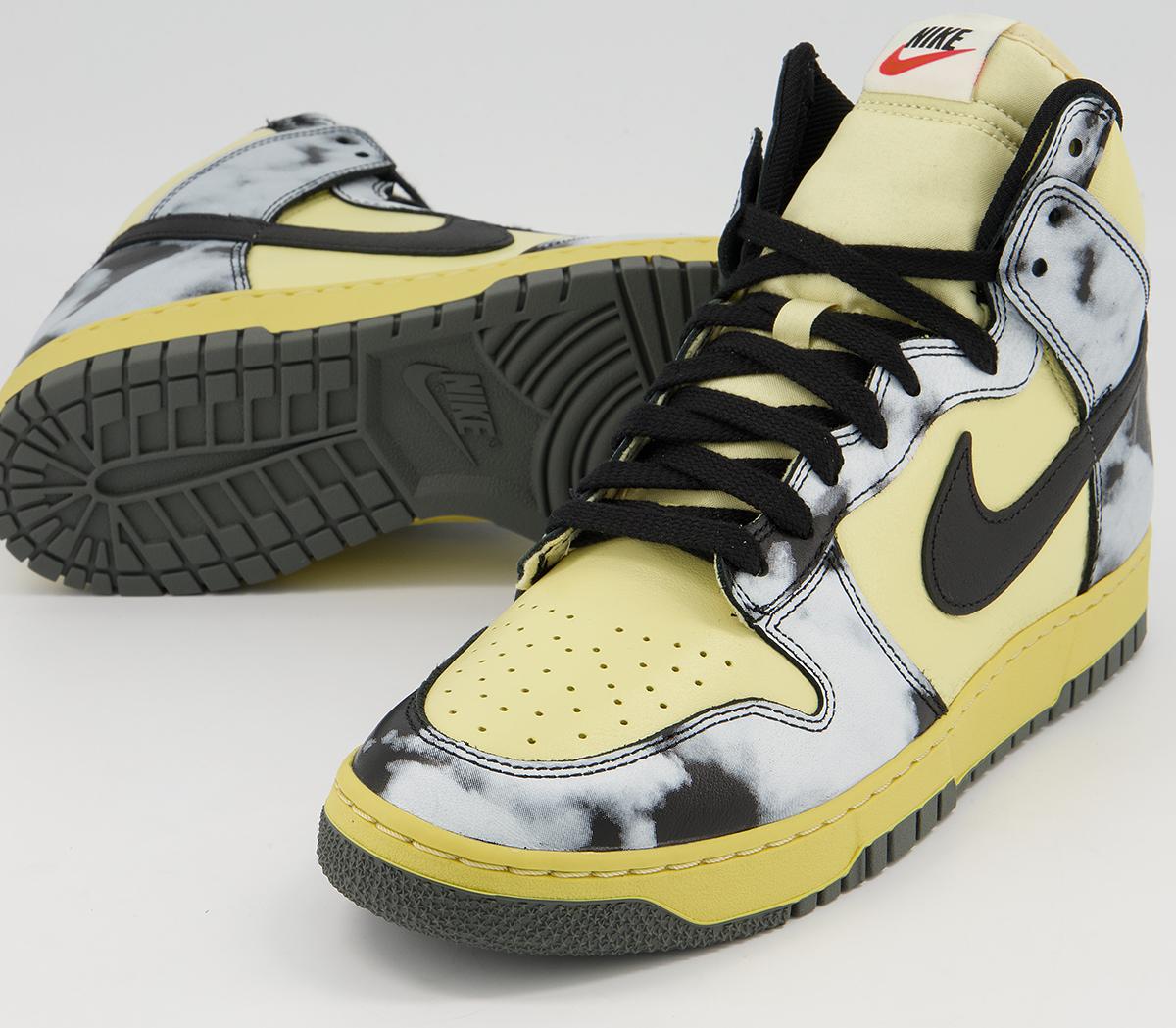 NikeDunk Hi 1985 TrainersLemon Drop Black Saturn Gold
