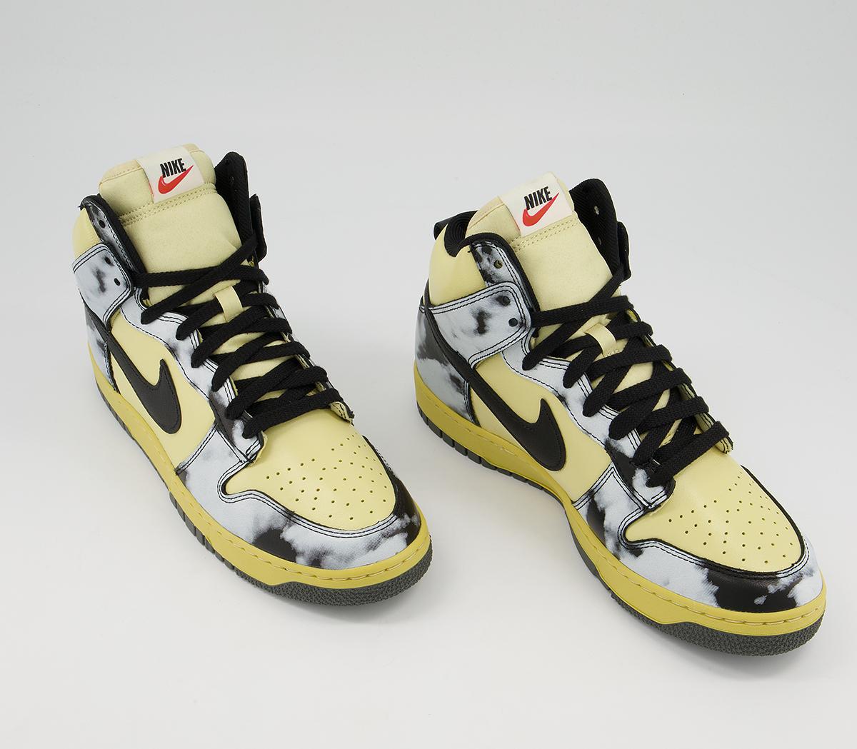 NikeDunk Hi 1985 TrainersLemon Drop Black Saturn Gold