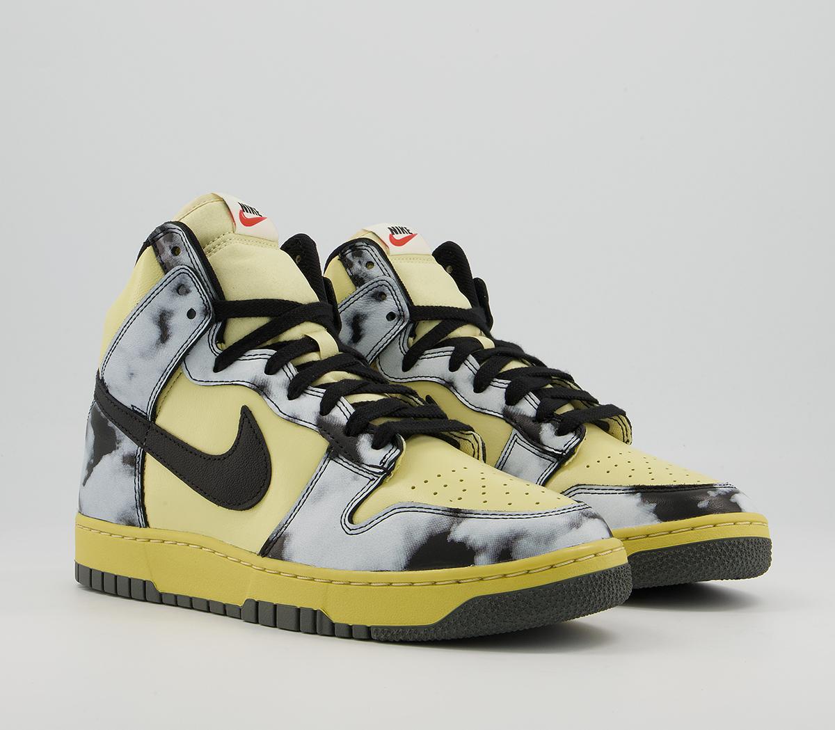 NikeDunk Hi 1985 TrainersLemon Drop Black Saturn Gold
