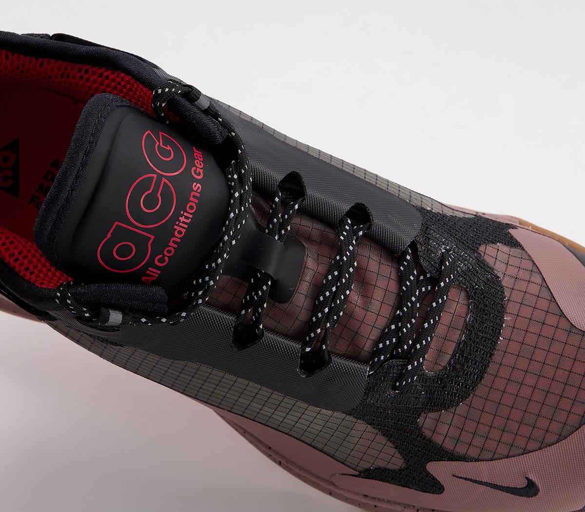 Nike Acg Air Nasu 2 Trainers Smokey Mauve Black University Red - Unisex Sports