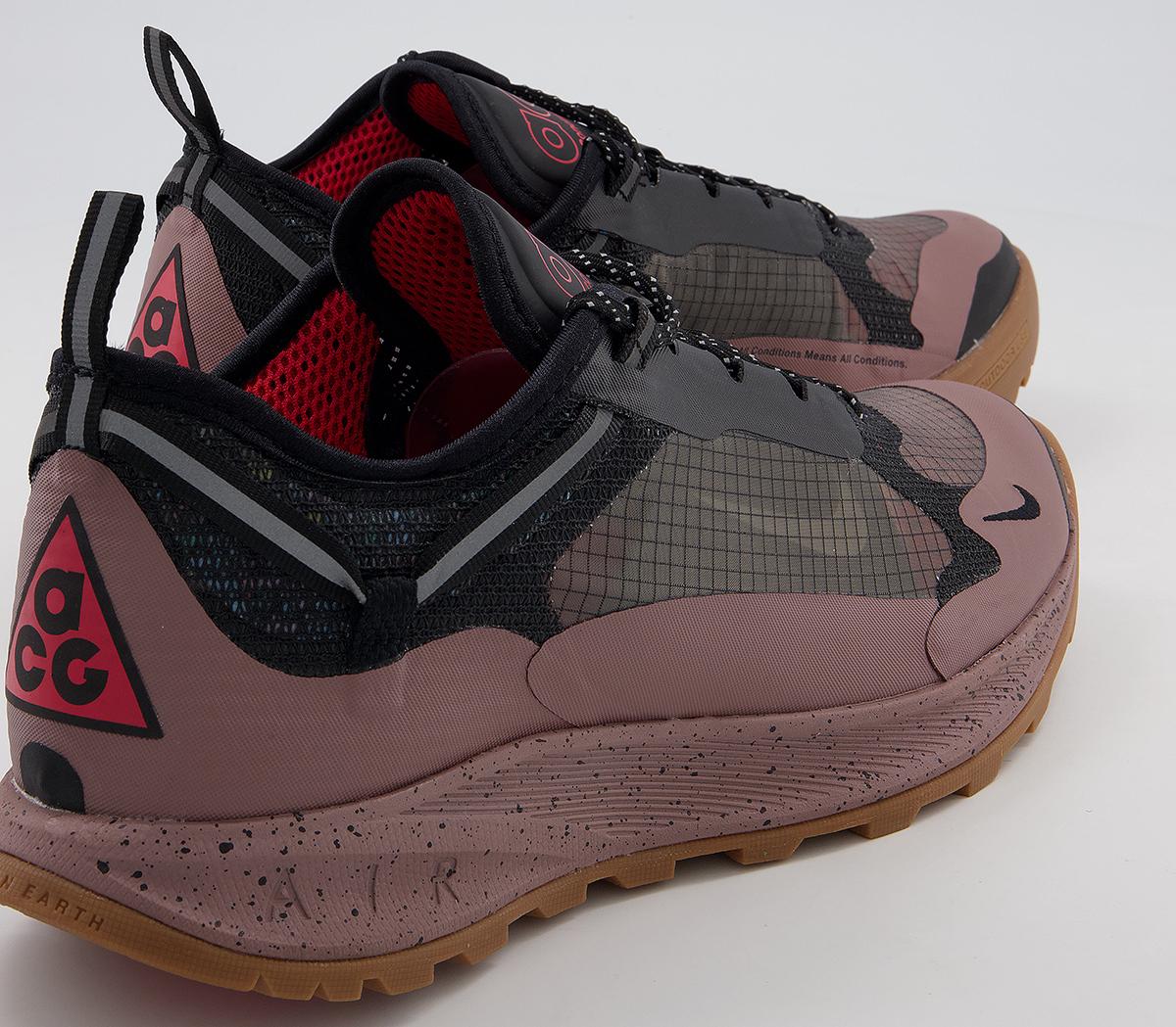 Nike ACG Air Nasu 2 Trainers Smokey Mauve Black University Red - Unisex ...