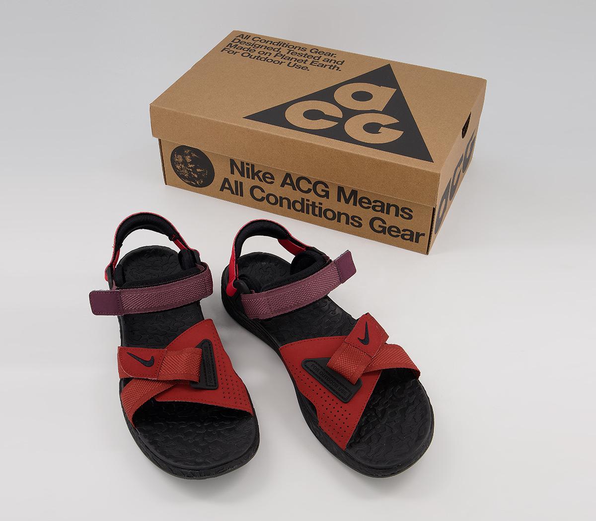 Nike Acg Air Deschutz Sandals Nike Acg Air Deschutz Sandals Redstone Black