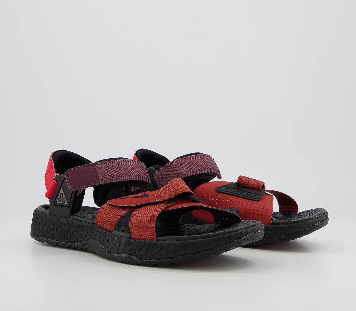 Nike Acg Air Deschutz Sandals Nike Acg Air Deschutz Sandals Redstone Black