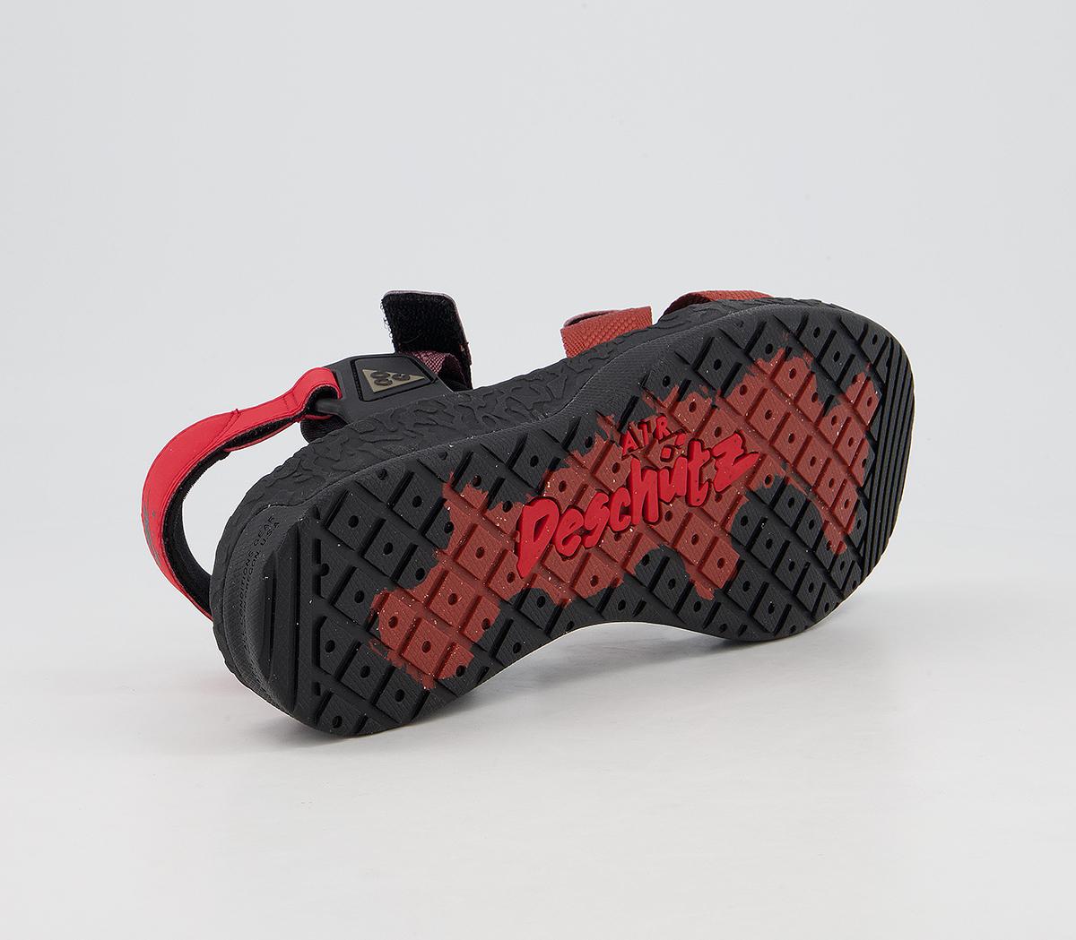 Nike Acg Air Deschutz Sandals Nike Acg Air Deschutz Sandals Redstone Black