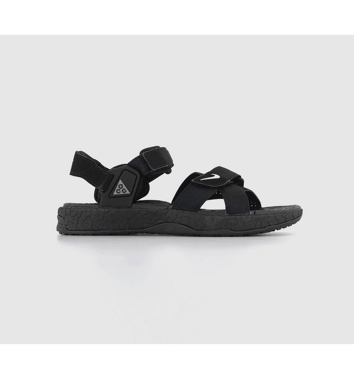 Nike Acg Air Deschutz Sandals Black Grey Fog Black Anthracite Dark Grey