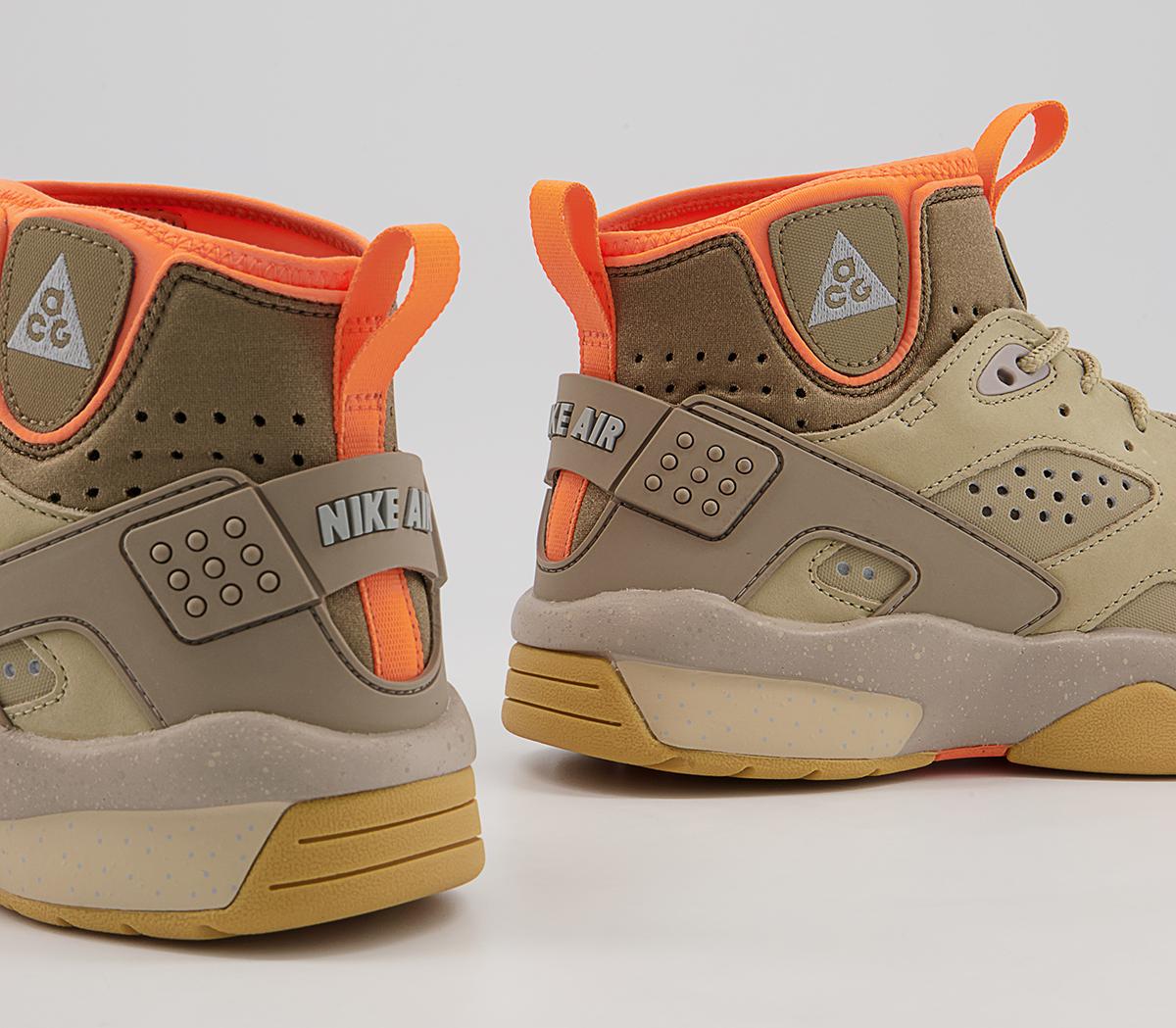 Nike Acg Air Mowabb Trainers Nike Acg Air Mowabb Trainers Limestone Reflect Silver Khaki