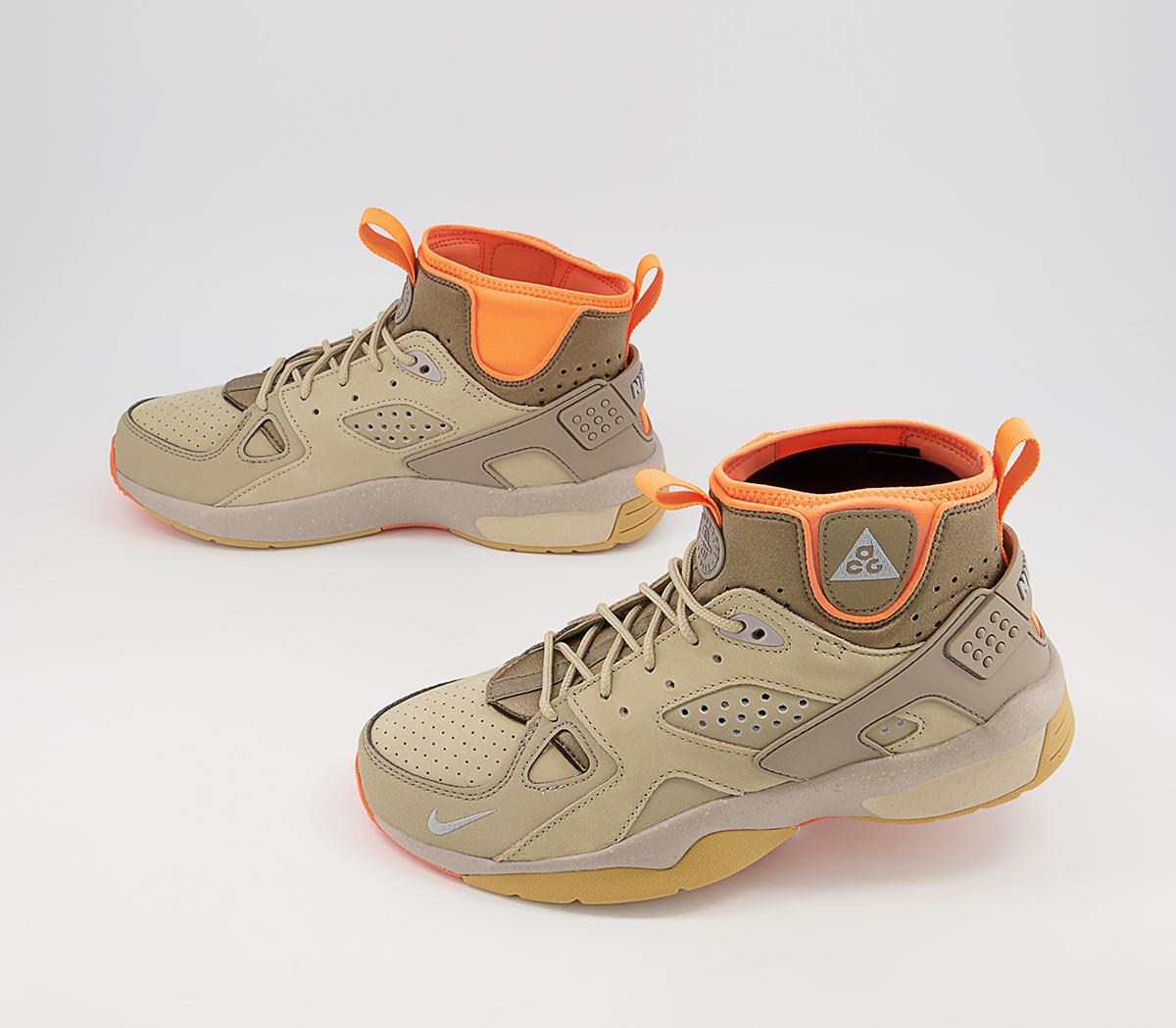 Nike Acg Air Mowabb Trainers Nike Acg Air Mowabb Trainers Limestone Reflect Silver Khaki
