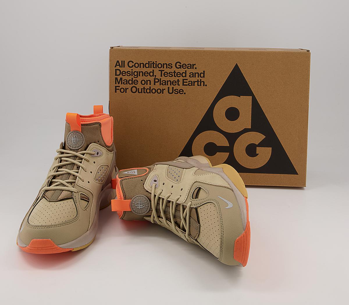 Nike Acg Air Mowabb Trainers Nike Acg Air Mowabb Trainers Limestone Reflect Silver Khaki