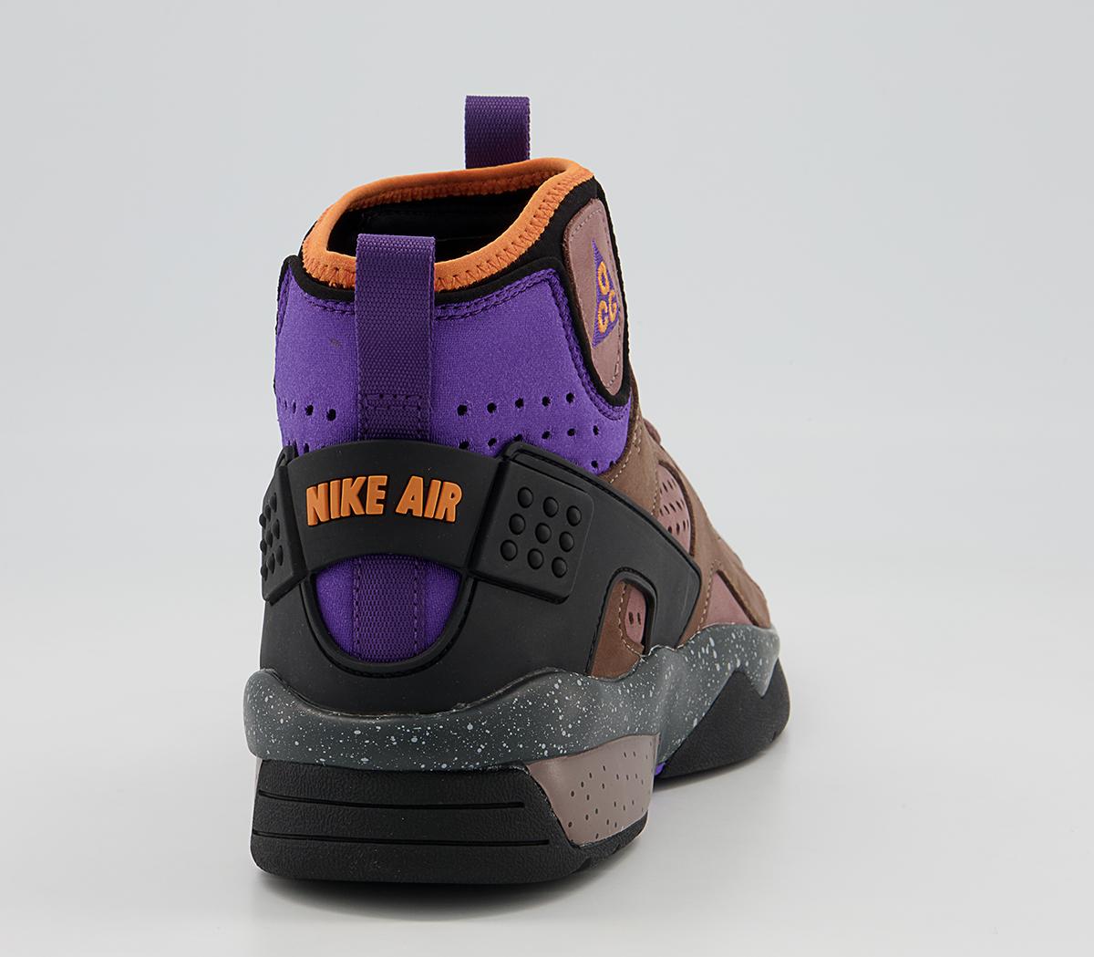 Nike Acg Air Mowabb Trainers Nike Acg Air Mowabb Trainers Trails End Brown Pitch Prism Violet