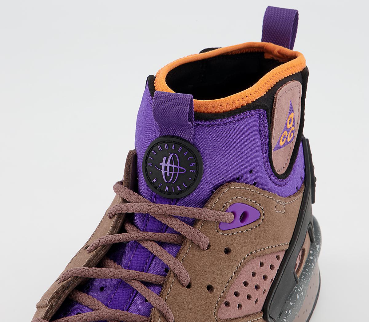 Nike Acg Air Mowabb Trainers Nike Acg Air Mowabb Trainers Trails End Brown Pitch Prism Violet
