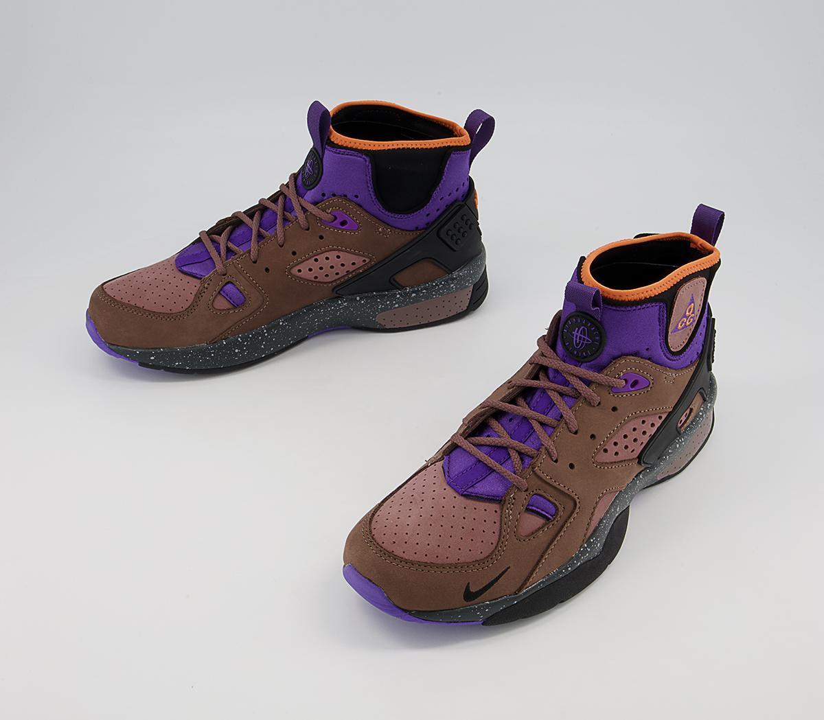 Nike Acg Air Mowabb Trainers Nike Acg Air Mowabb Trainers Trails End Brown Pitch Prism Violet
