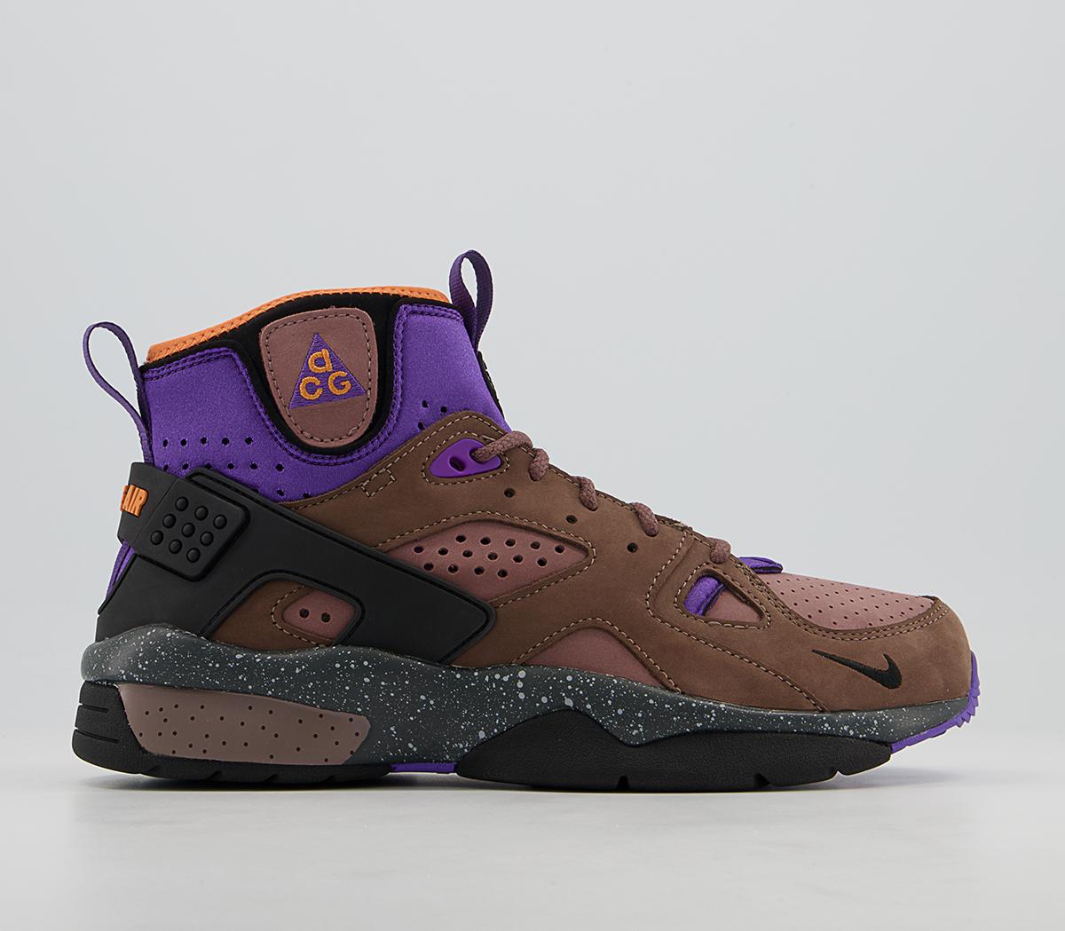 NikeAcg Air Mowabb TrainersTrails End Brown Pitch Prism Violet