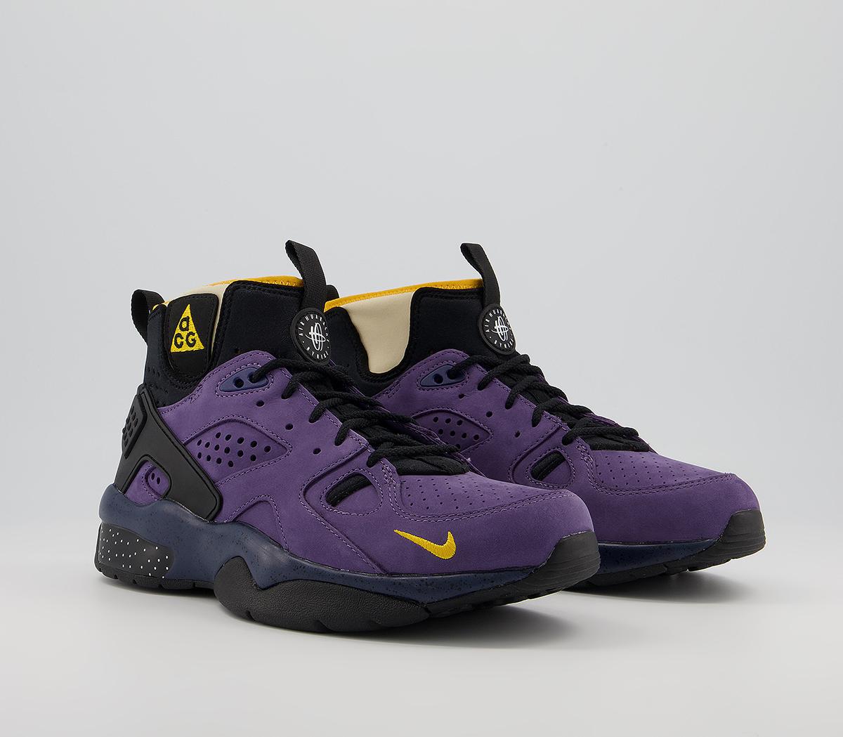 Nike Acg Air Mowabb Trainers Nike Acg Air Mowabb Trainers Gravity Purple University Gold Blue Void